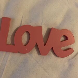 Pink Love Girl’s Room Decor